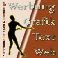 werbung grafik text web
